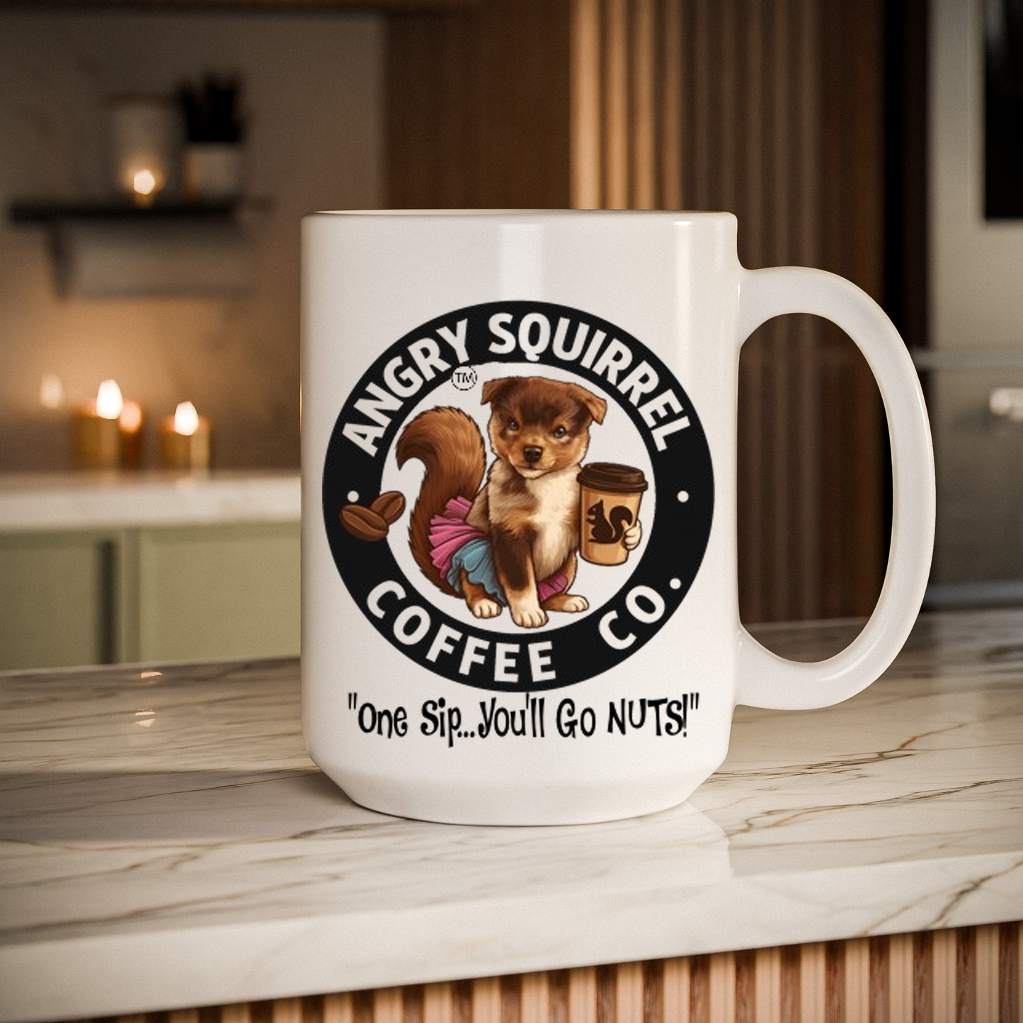 15oz Ceramic Coffee Mug